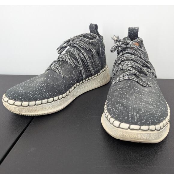 Brandblack Knit Mid Sneakers Vibram Sole Gray Speckle Men’s 7 (Frayed Lace) main image 7
